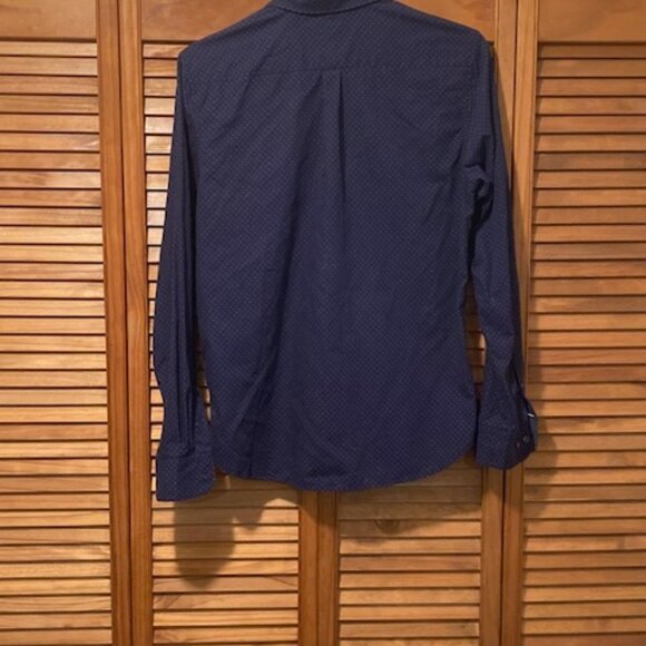 Men's Denim & Flower Long Sleeve Button Up Shirt Med Pre-Owned - Picture 7 of 7